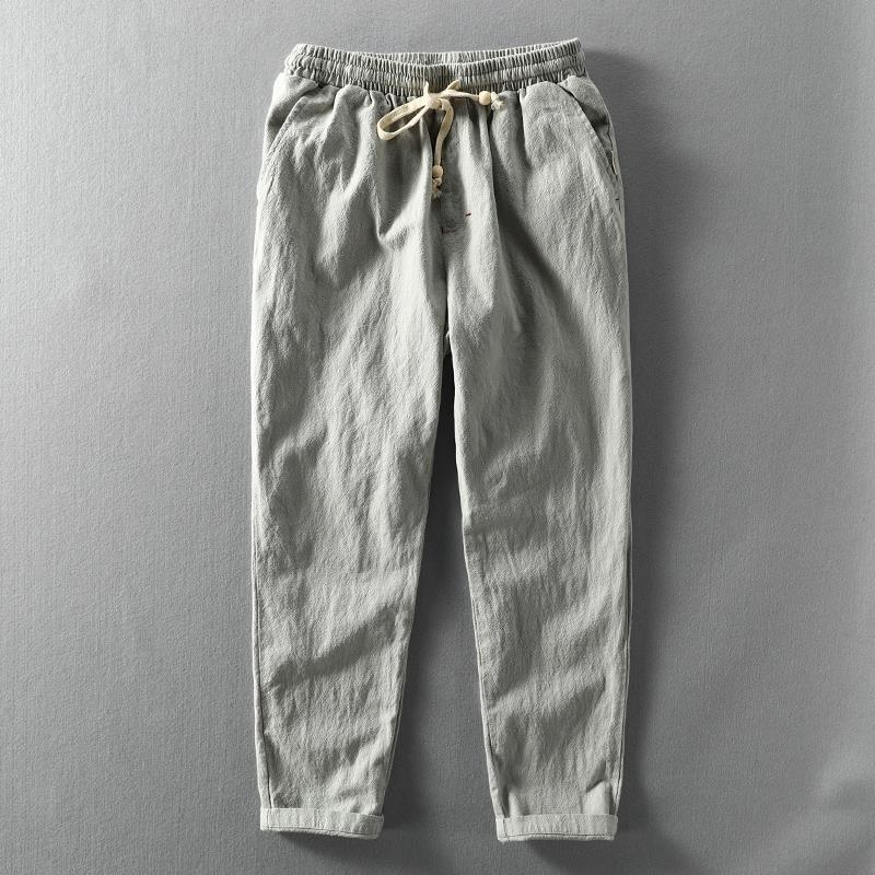 Icone™ SummerTrousers: Herre Snøre I Taljen Sommeren Bukser
