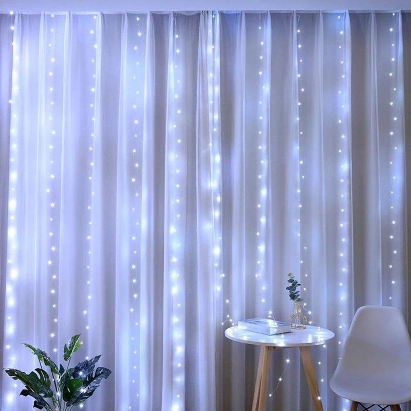 Ledsen™ CurtainLights: Nem-Installation Hyggelige Hjem LED Lyskæde Gardin Lys