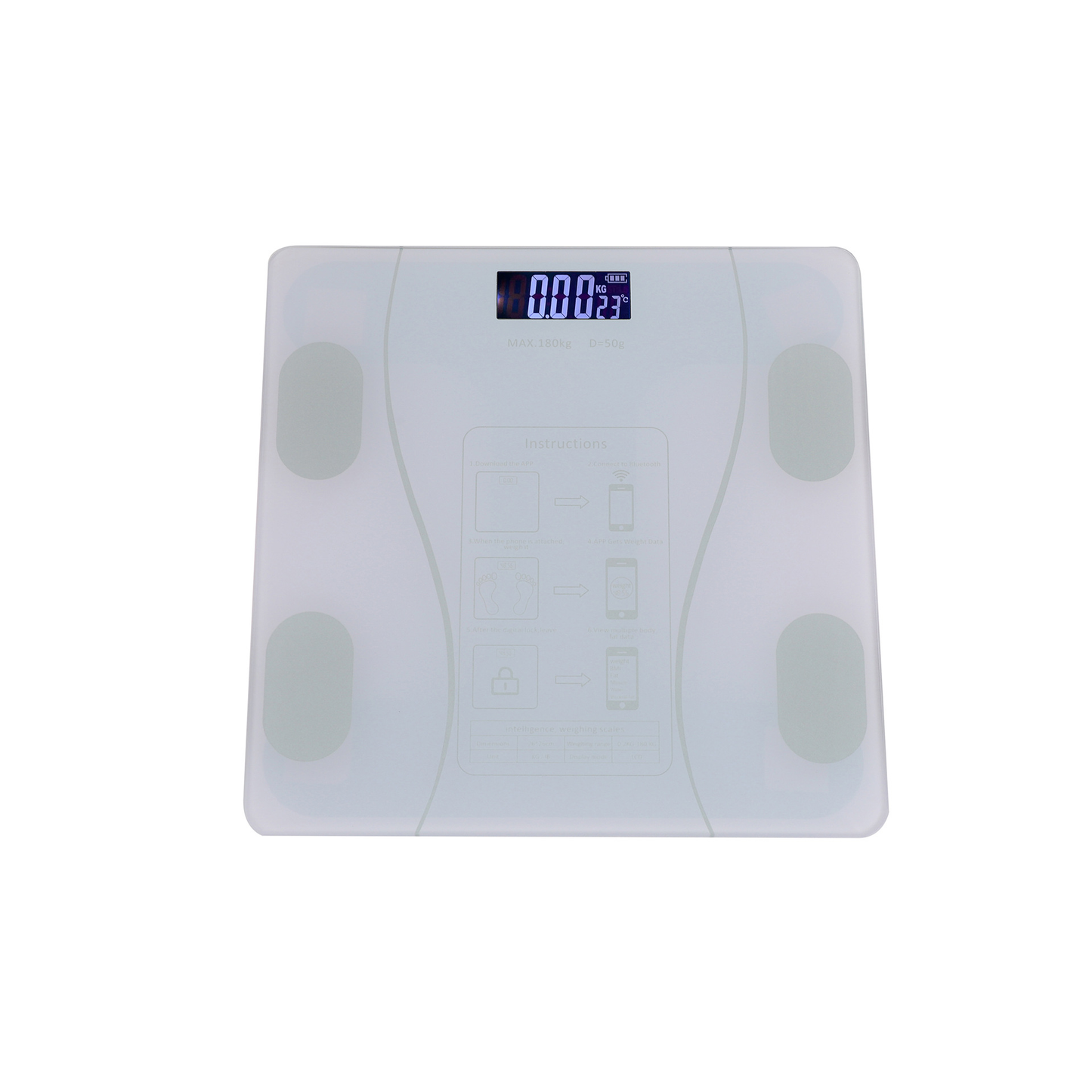DigitalScale: Højpræcisions Smart Kropsvægt Monitor Digital Vægt