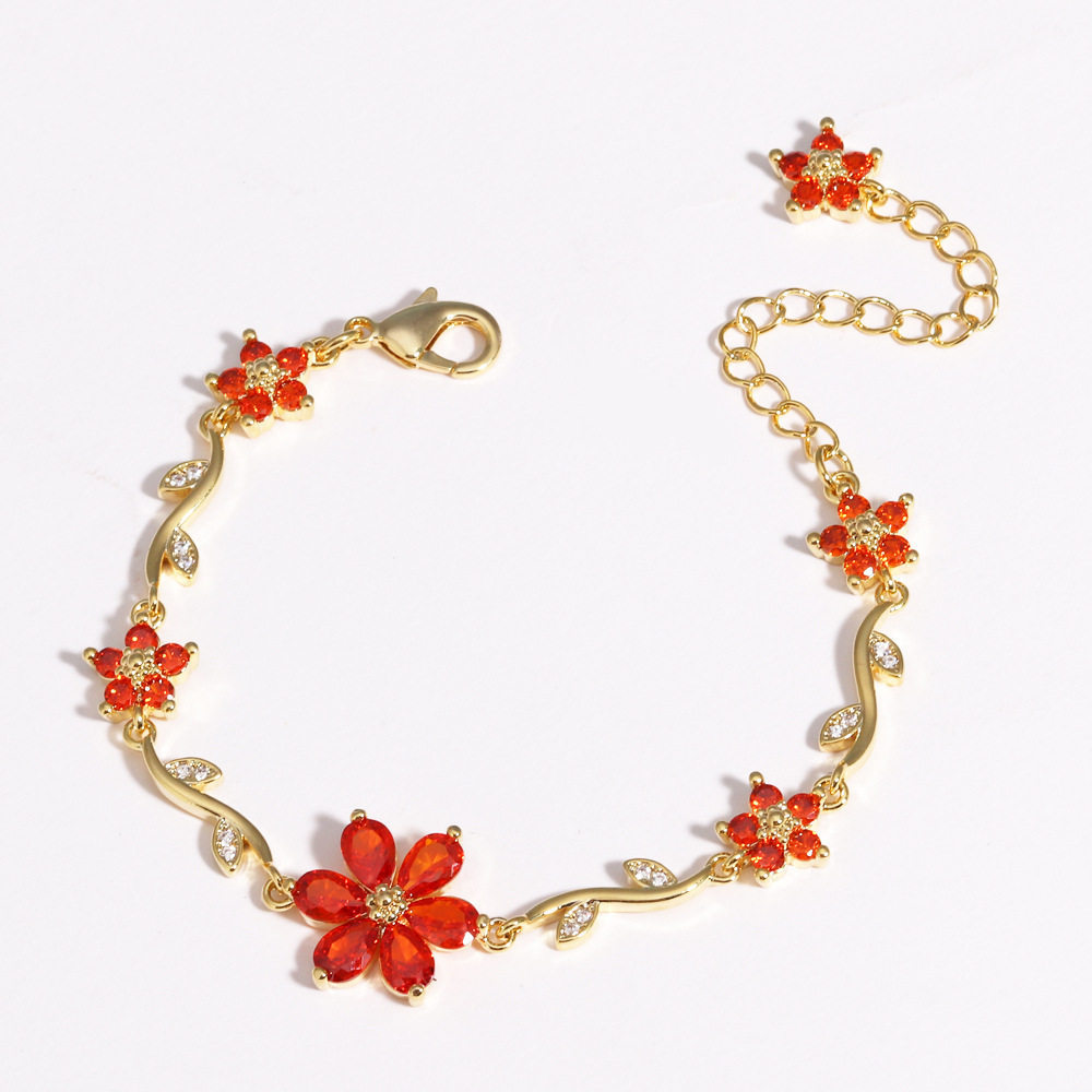 Jewelance™ BlossomBracelet 1+1 GRATIS: Blomst Petal Blossom Modearmbånd