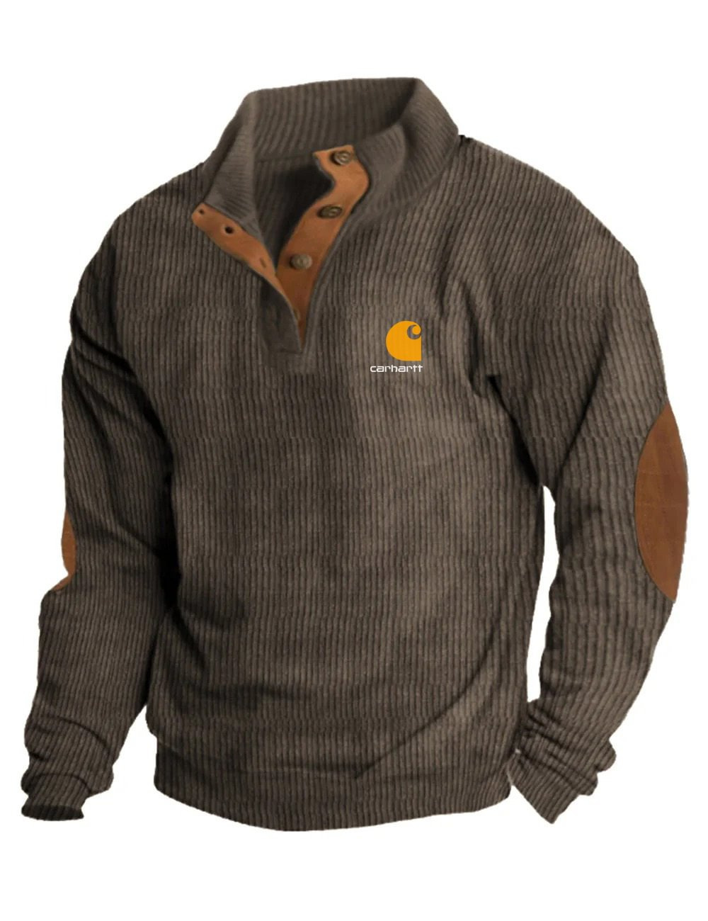 Icone™ CorduroySweatshirt: Avslappet Langermet Corduroy Genser