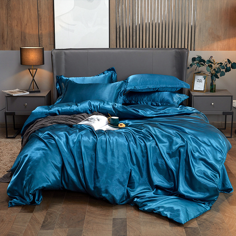 SatinSheet - Elegant Silke Glat Satin Luksuriøs Sengelagen