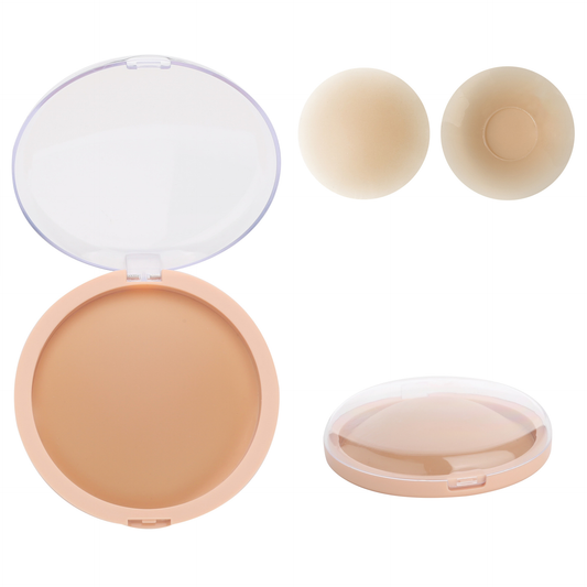 Icone™ NippleCover 1+1 GRATIS: Tynne, Matte Silikon-Klebende Brystvortedekkere