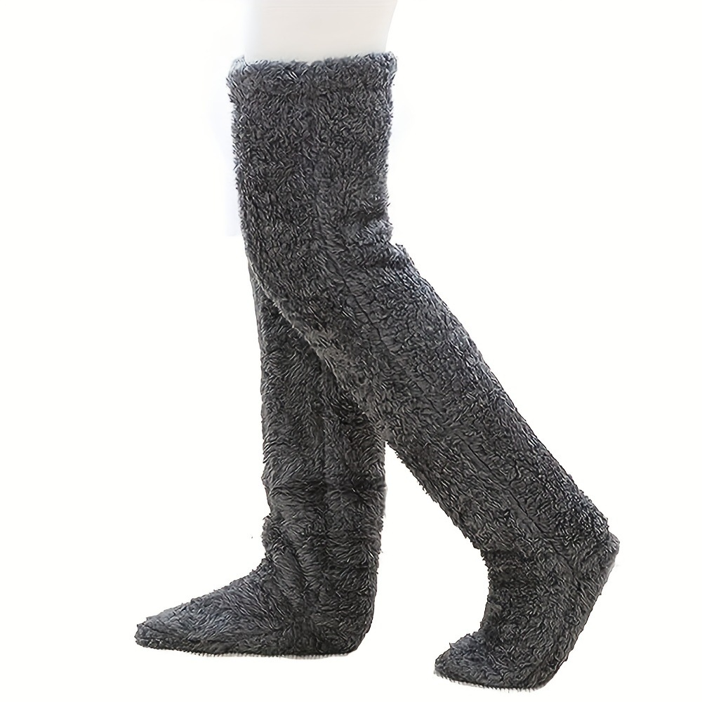 Happy™ LegWarmers 1+1 GRATIS: Myke Fluffy Benvarmere Vinter Varme Sokker