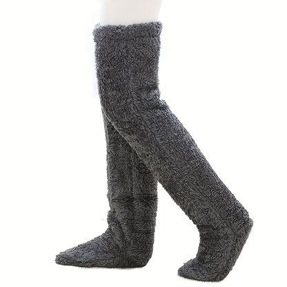 Happy™ LegWarmers 1+1 GRATIS: Myke Fluffy Benvarmere Vinter Varme Sokker