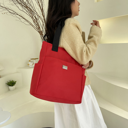Icone™ LightweightBag: Multi-Compartment Stor Kapasitet Lettvektsveske