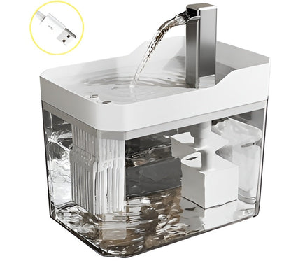 Catfri® WaterFountain: Smart Automatisk Kjæledyr Vannfontene