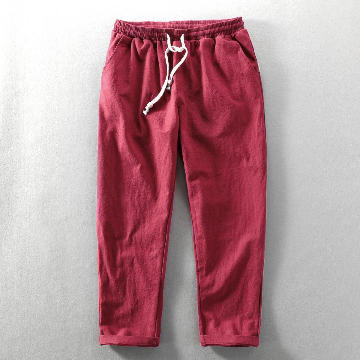 Icone™ SummerTrousers: Herre Snøre I Taljen Sommeren Bukser