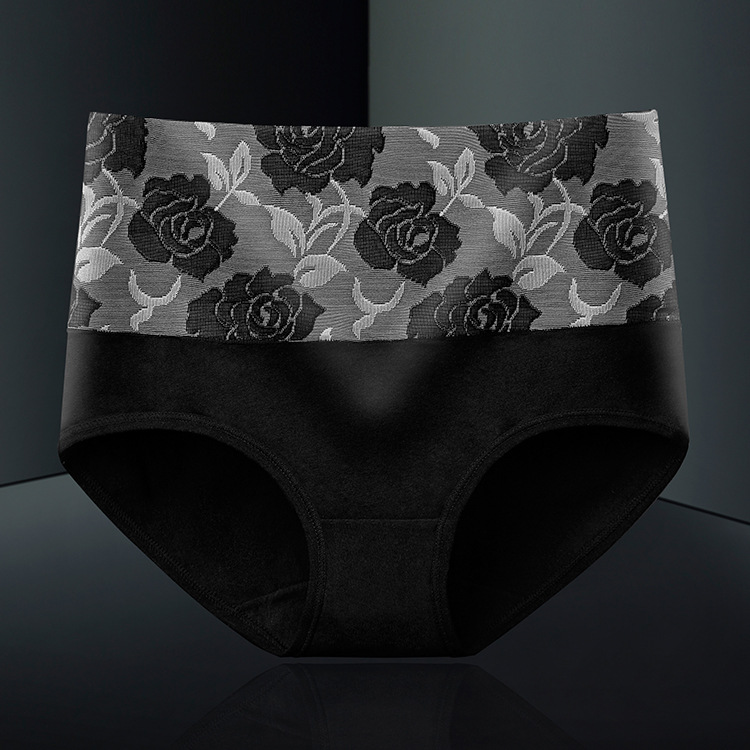 Icone™ HighwaistUnderwear: Komfortabelt Høyt Liv Undertøy med Magestøtte