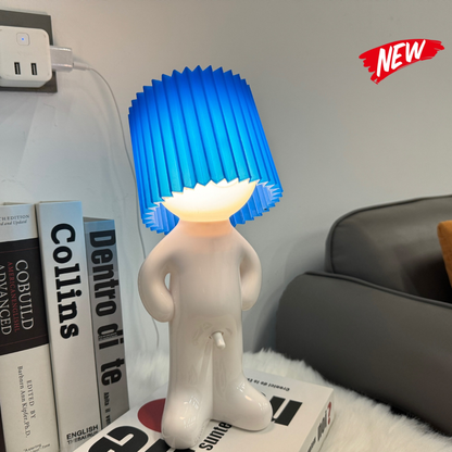 Ledsen™ BoyLamp: Sjarmerende Liten Dekorativ LED Guttelampe
