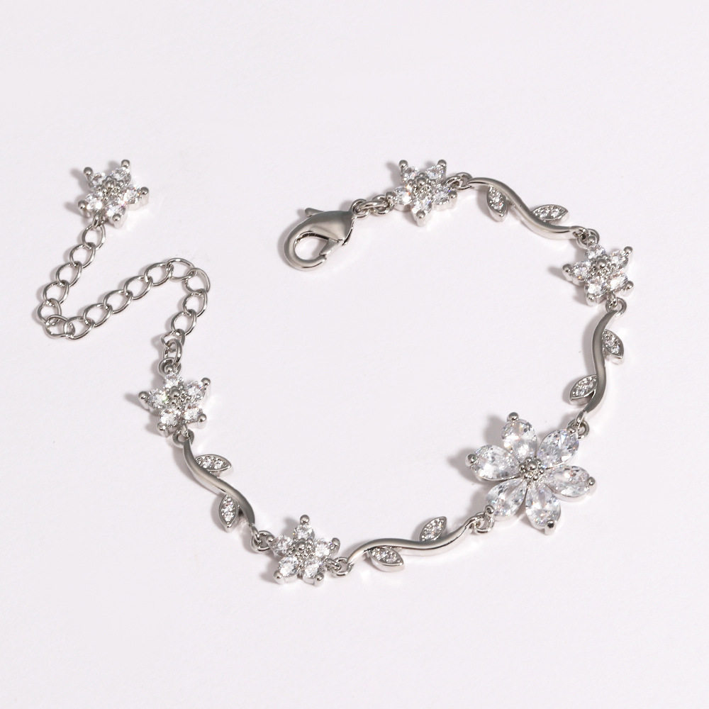Jewelance™ BlossomBracelet 1+1 GRATIS: Blomst Petal Blossom Modearmbånd
