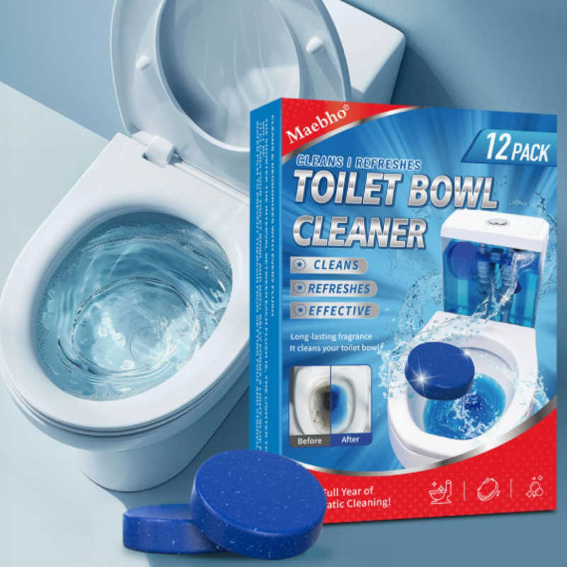 Cleaner Pro° ToiletTablets: Automatiske Drop-in Toalettrenstabletter