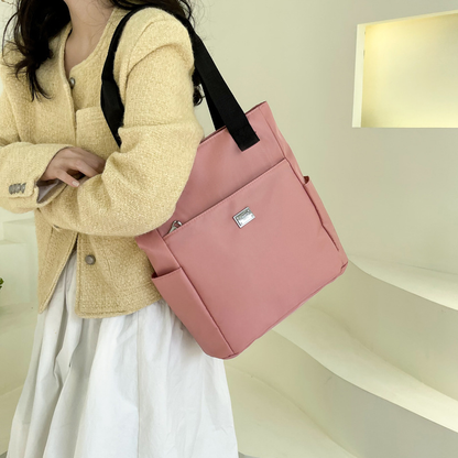 Icone™ LightweightBag: Multi-Compartment Stor Kapacitet Letvægts Taske