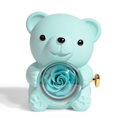 Jewelance™ TwinHearts – Roterende Rose Tvillinghjerter Halskæde Gave Smykke
