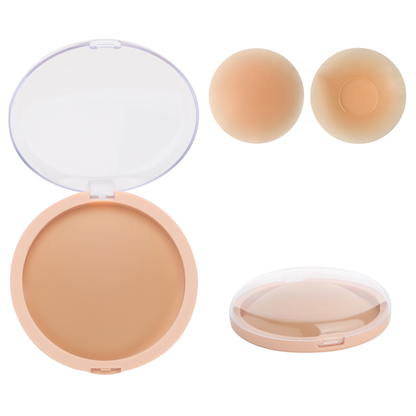 Icone™ NippleCover 1+1 GRATIS: Tynne, Matte Silikon-Klebende Brystvortedekkere