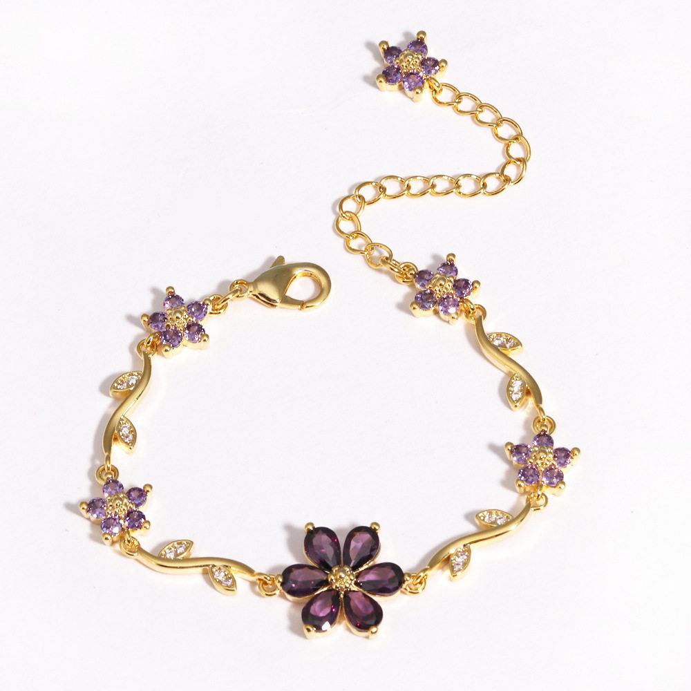 Jewelance™ BlossomBracelet 1+1 GRATIS: Blomst Petal Blossom Modearmbånd