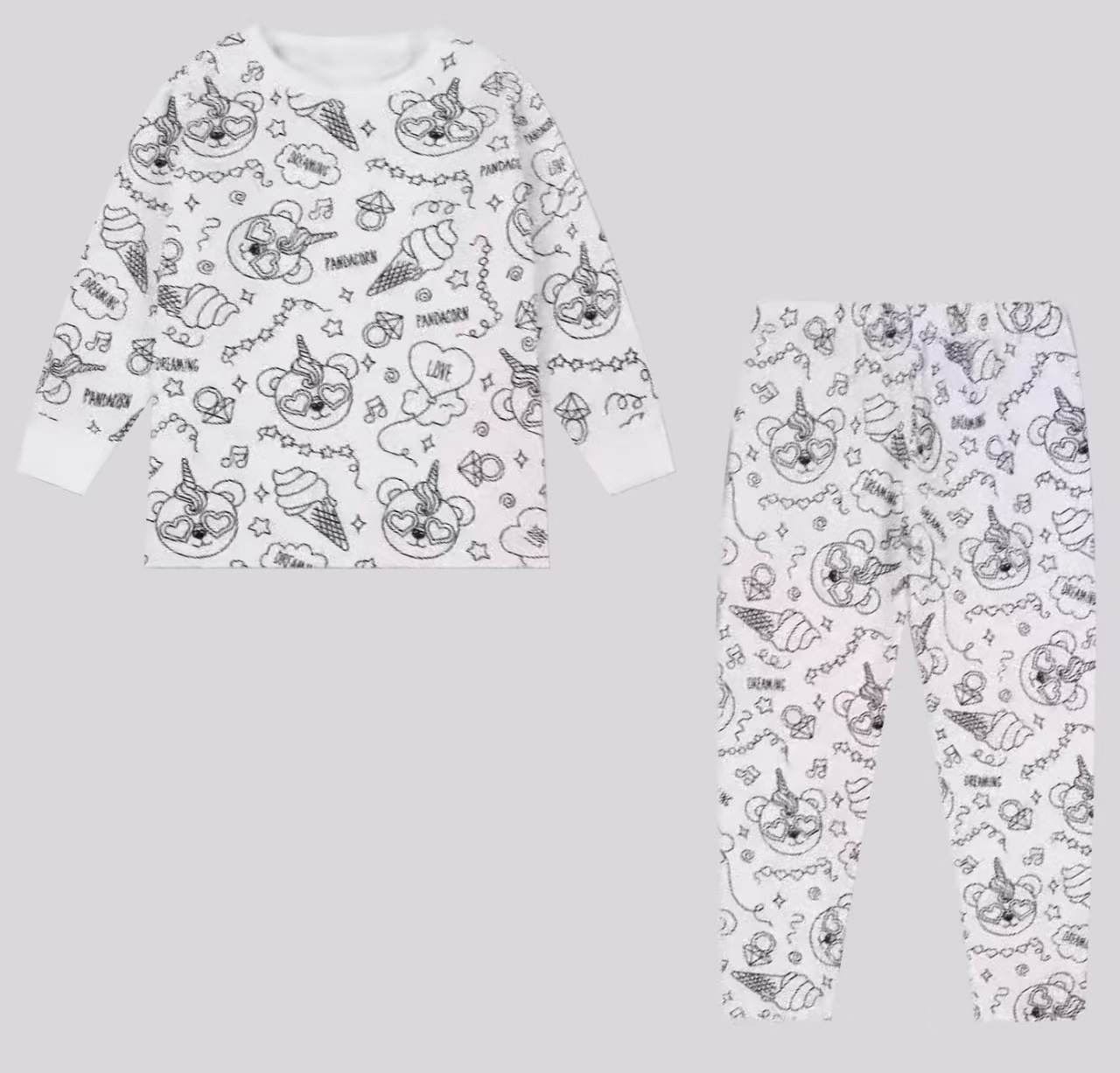 Icone™ CreativePajama - Mykt og koselig DIY Kreativt Pyjamassett
