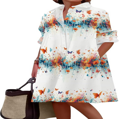 Icone™ TimelessDress: Alle Sæson Tidløs Stil Komfort Elegant Kjole