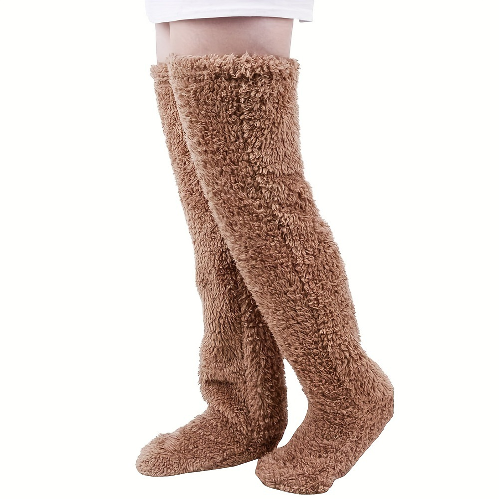Happy™ LegWarmers 1+1 GRATIS: Myke Fluffy Benvarmere Vinter Varme Sokker