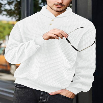 Icone™ LuxurySweater: Premium Luksus Hverdag Komfort Strikket Stil Sweater