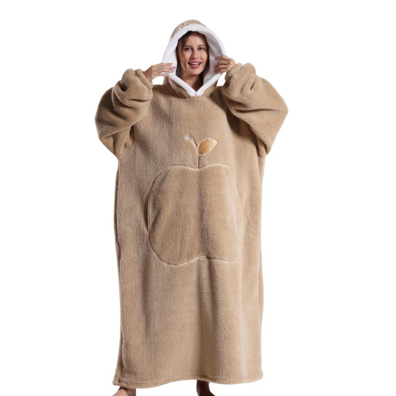 Icone™ BlanketHoodie: Plysj, oversized for heldagsvarme teppehettegenser
