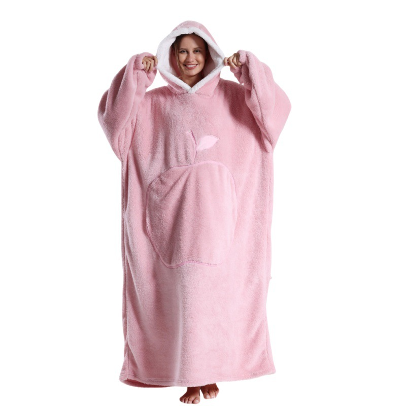 Icone™ BlanketHoodie: Plysj, oversized for heldagsvarme teppehettegenser