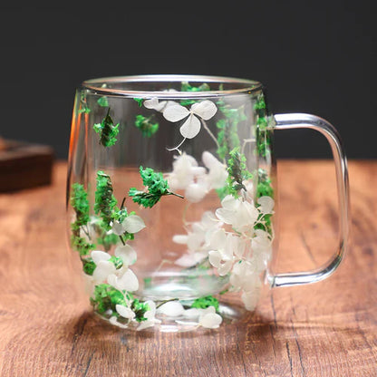 CrystalMug - Dobbelt Lagdelt Kreativ Glasskrus