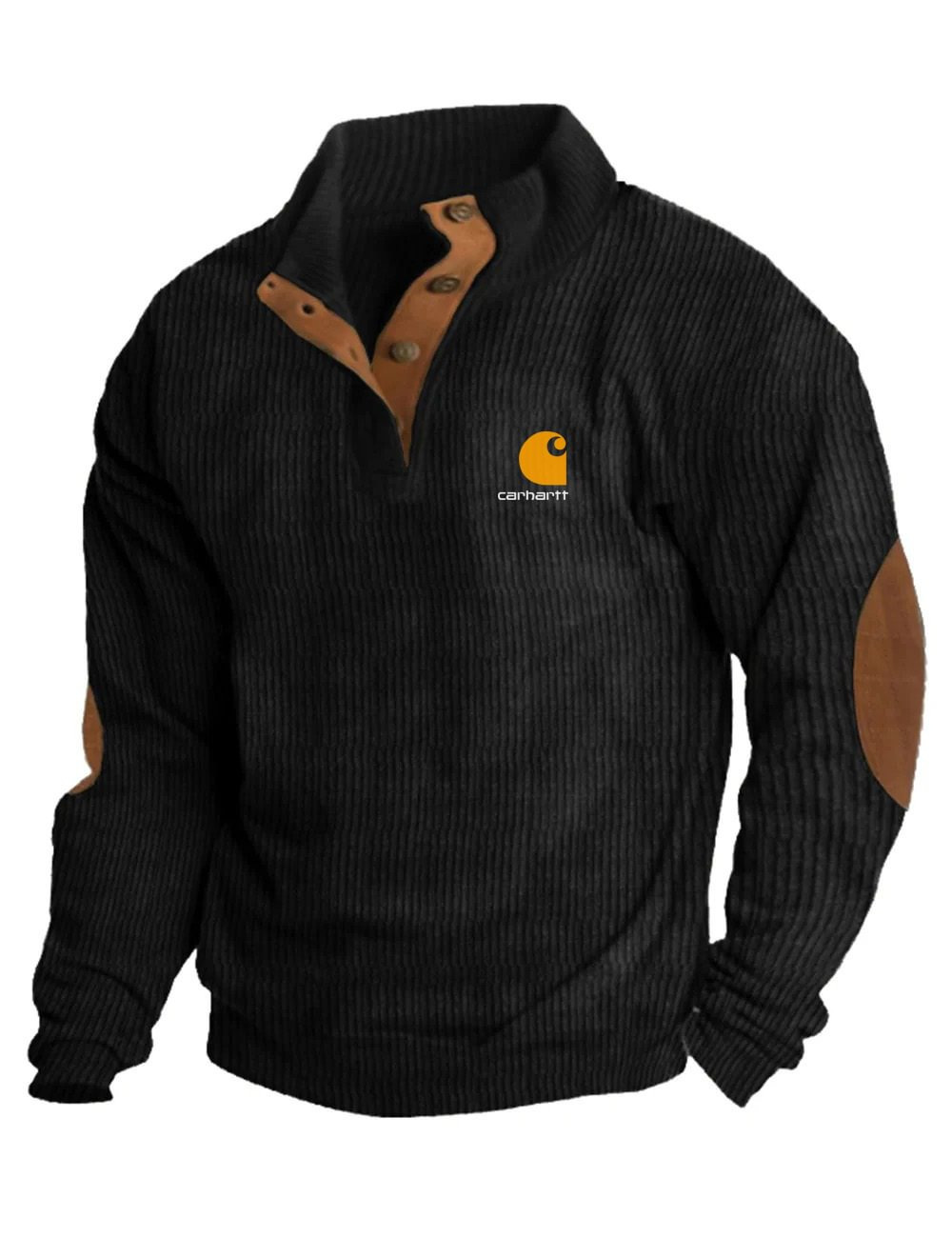 Icone™ CorduroySweatshirt: Avslappet Langermet Corduroy Genser