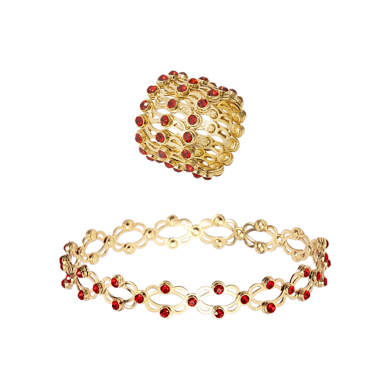 Jewelance™ FlexRing 1+1 GRATIS: Elegant Design Stilfuld Fleksibel Smykke Ring Armbånd