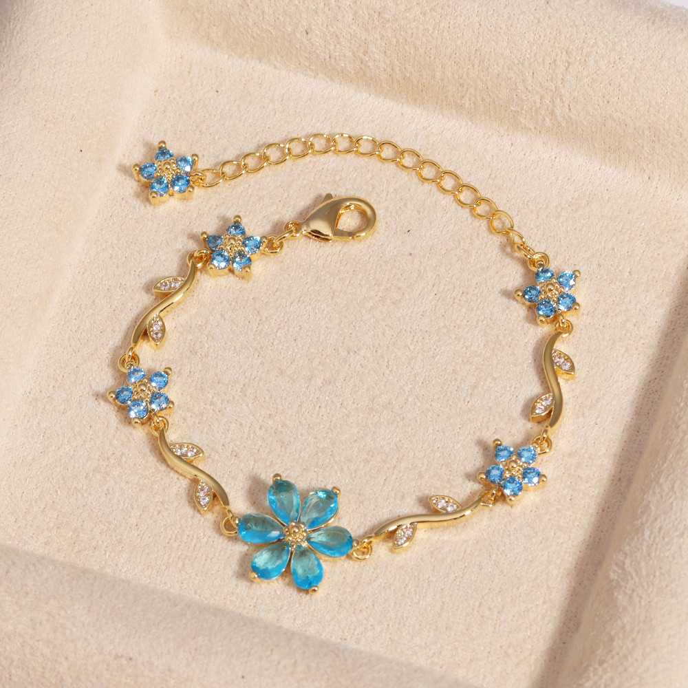 Jewelance™ BlossomBracelet 1+1 GRATIS: Blomst Petal Blossom Modearmbånd