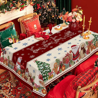 Globetrek° TableCovers: Slitesterk Rektangulær Julebordduker