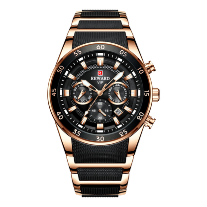Jewelance™ LuxuriousWatch: Stilfuldt Præcisions Luksuriøs Ur Til Mænd