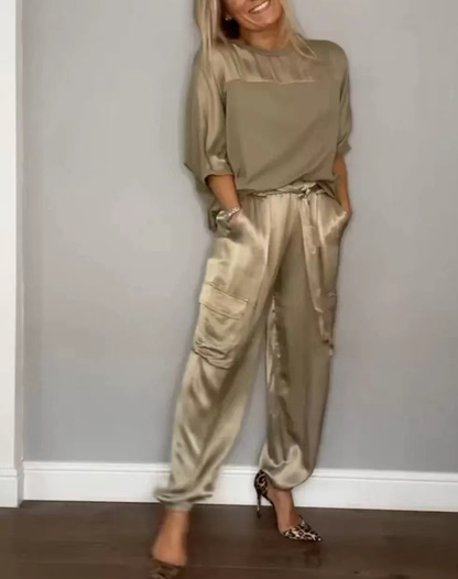 Icone™ SassySet - To-Delt Varmt Blødt Blankt Sassy Sæt