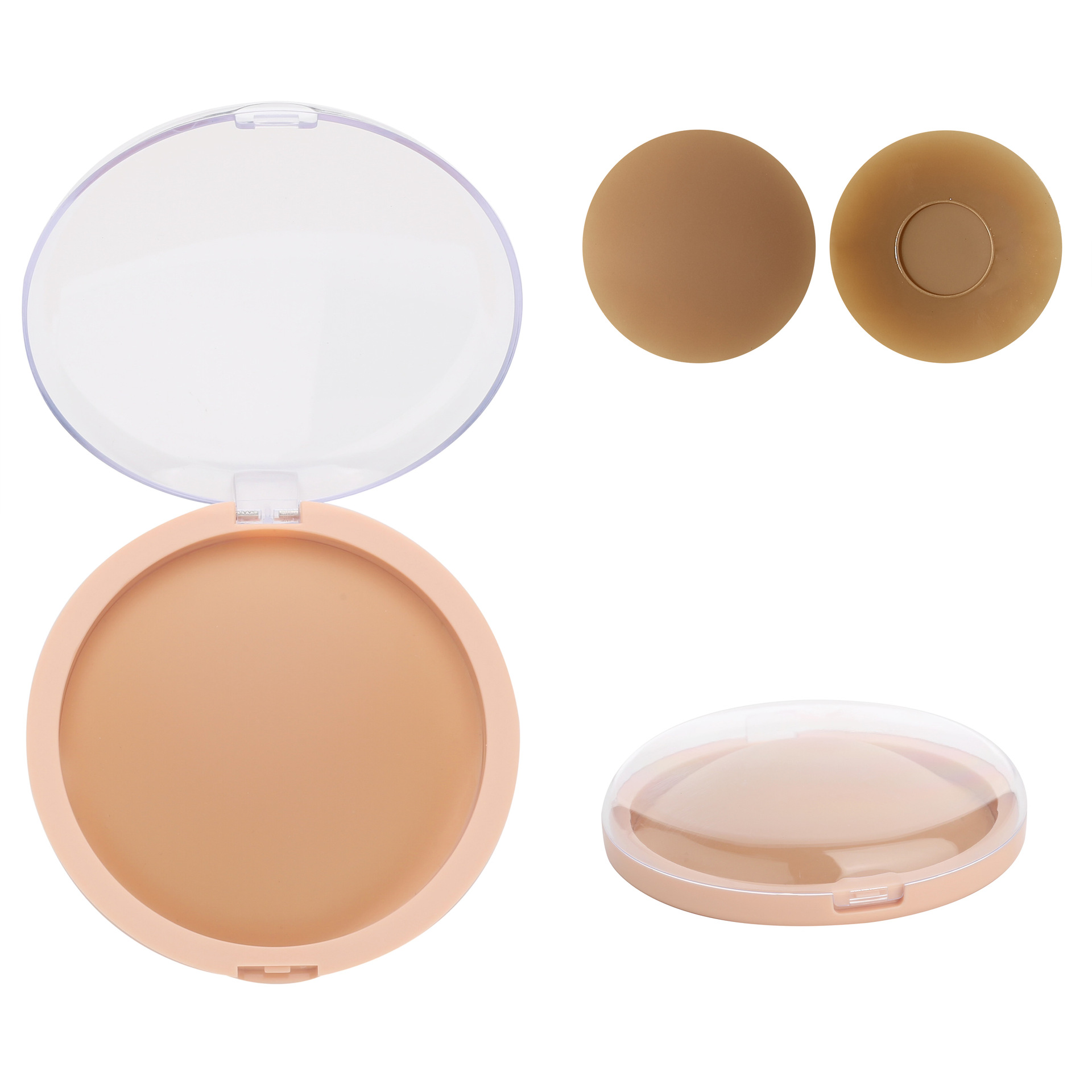 Icone™ NippleCover 1+1 GRATIS: Tynne, Matte Silikon-Klebende Brystvortedekkere