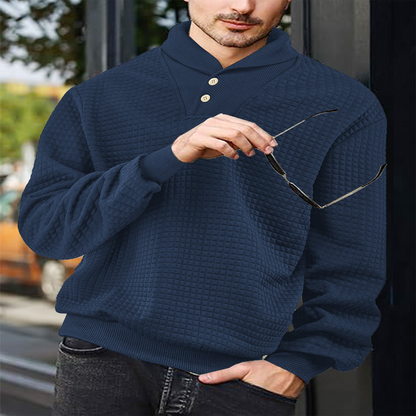 Icone™ LuxurySweater: Premium Luksus Hverdag Komfort Strikket Stil Sweater