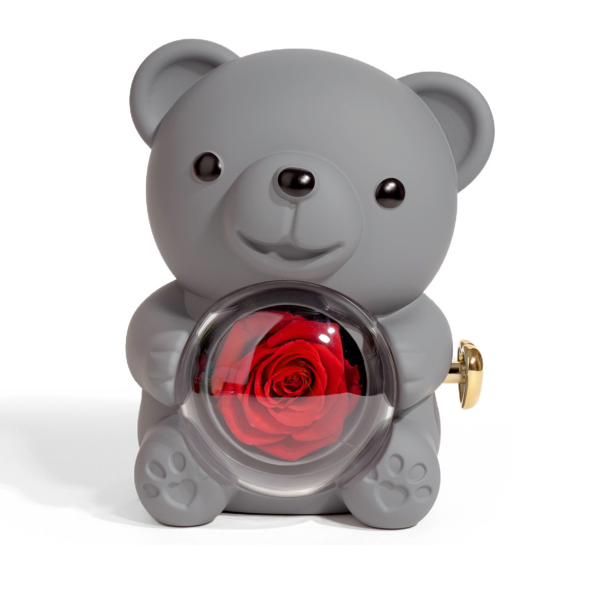 Jewelance™ TwinHearts – Roterende Rose Tvillinghjerter Halskæde Gave Smykke