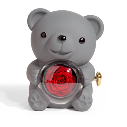 Jewelance™ TwinHearts – Roterende Rose Tvillinghjerter Halskæde Gave Smykke