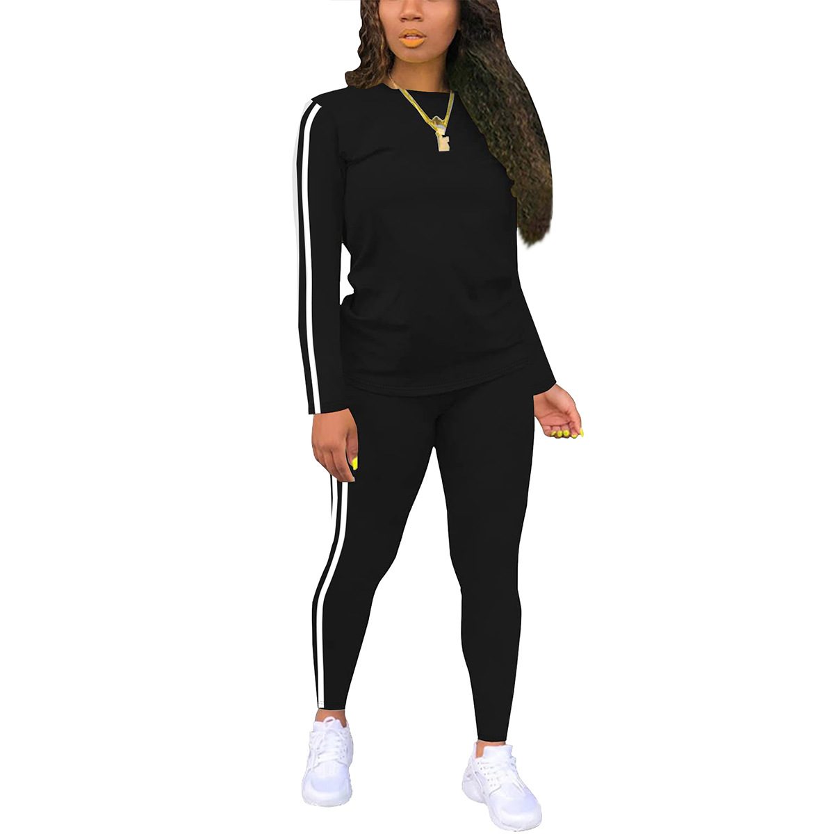 Icone™ TracksuitSet: Kvinders Behagelige To-Delte Tracksuit Sæt