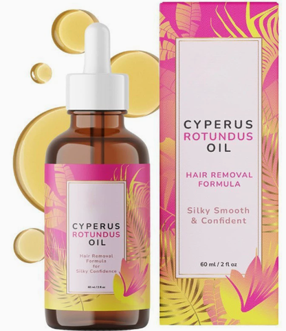 HairInhibitor 1+1 GRATIS: Cyperus Rotundus Fjernelse Og Vækstolie Hårinhibitor