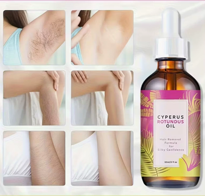 HairInhibitor 1+1 GRATIS: Cyperus Rotundus Fjernelse Og Vækstolie Hårinhibitor