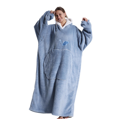 Icone™ BlanketHoodie: Plysj, oversized for heldagsvarme teppehettegenser