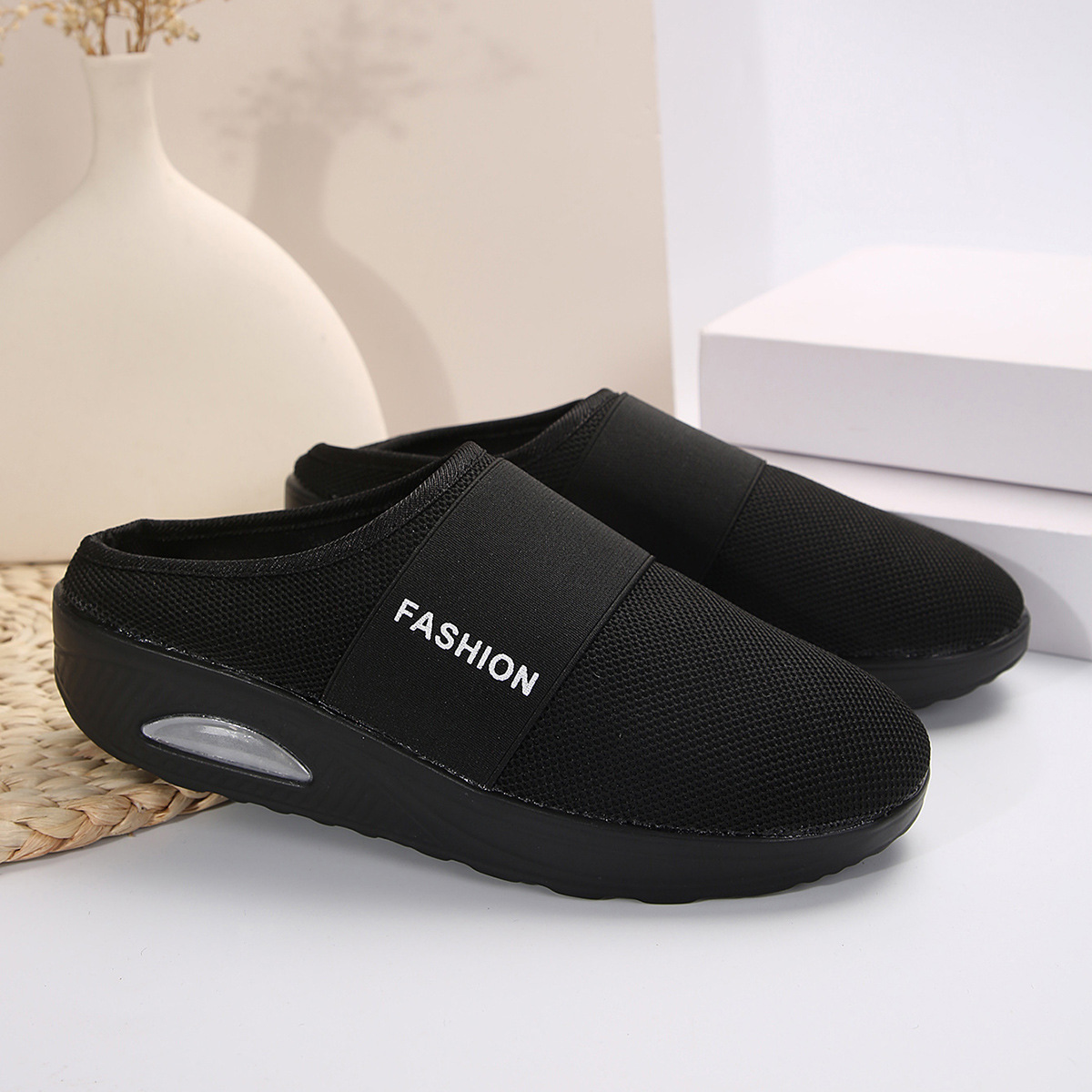 Happy™ StylishShoes: Kvinners Gåtur Slip-on Stilige Sko
