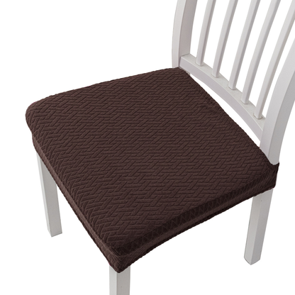 SeatCovers 1+1 GRATIS: Stilfulde Ensfarvede Strække Stole Sædebetræk