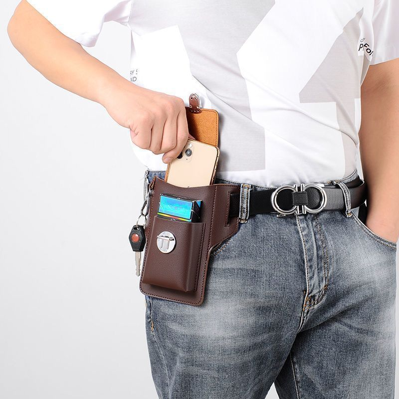Icone™ BeltBag 1+1 GRATIS: Premium Multifunktionel Mini Talje Pung Mænds Bælte Taske