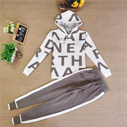 Icone™ PremiumWear: Komfortabel Daglig Premium Wear Hoodie Og Jogger Sæt