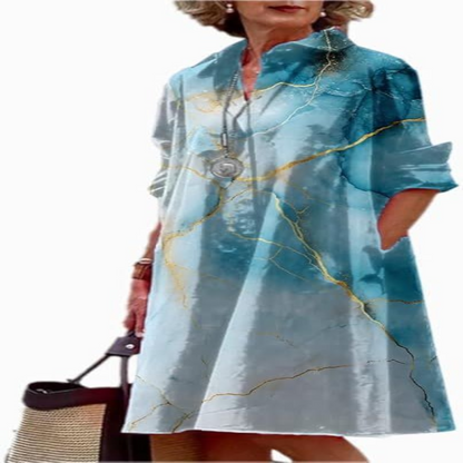 Icone™ TimelessDress: Alle Sæson Tidløs Stil Komfort Elegant Kjole
