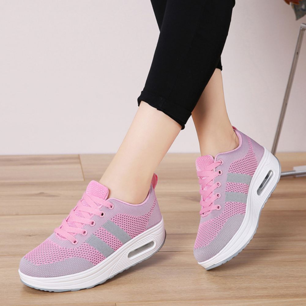 Happy™ CozySneakers: Avslappet Hverdag, Myk Støtte, Koselige Sneakers for Kvinner