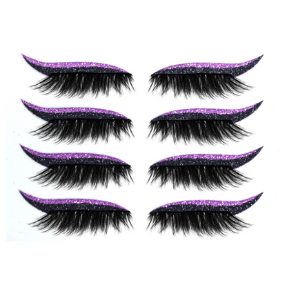 ElegantEyelashes 1+1 GRATIS: Høj Kvalitets Genanvendelige Selvklæbende Vandtætte Elegante Øjenvipper