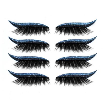 ElegantEyelashes 1+1 GRATIS: Høj Kvalitets Genanvendelige Selvklæbende Vandtætte Elegante Øjenvipper