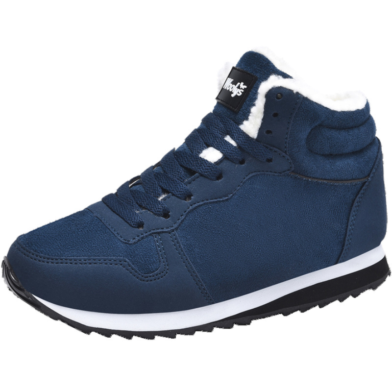 Happy™ SnugSneakers - Menns Ultimate Høyskårne Komfortable Snug Sneakers